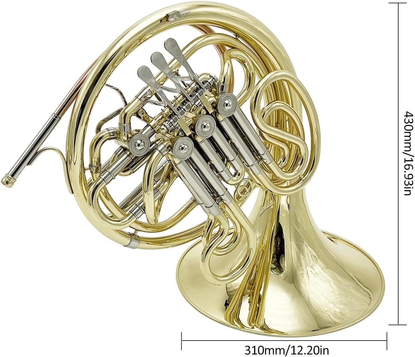 4 Key French Horn 4 Key Double Row French Horn Standard Suitable For Beginners And Professional Performances