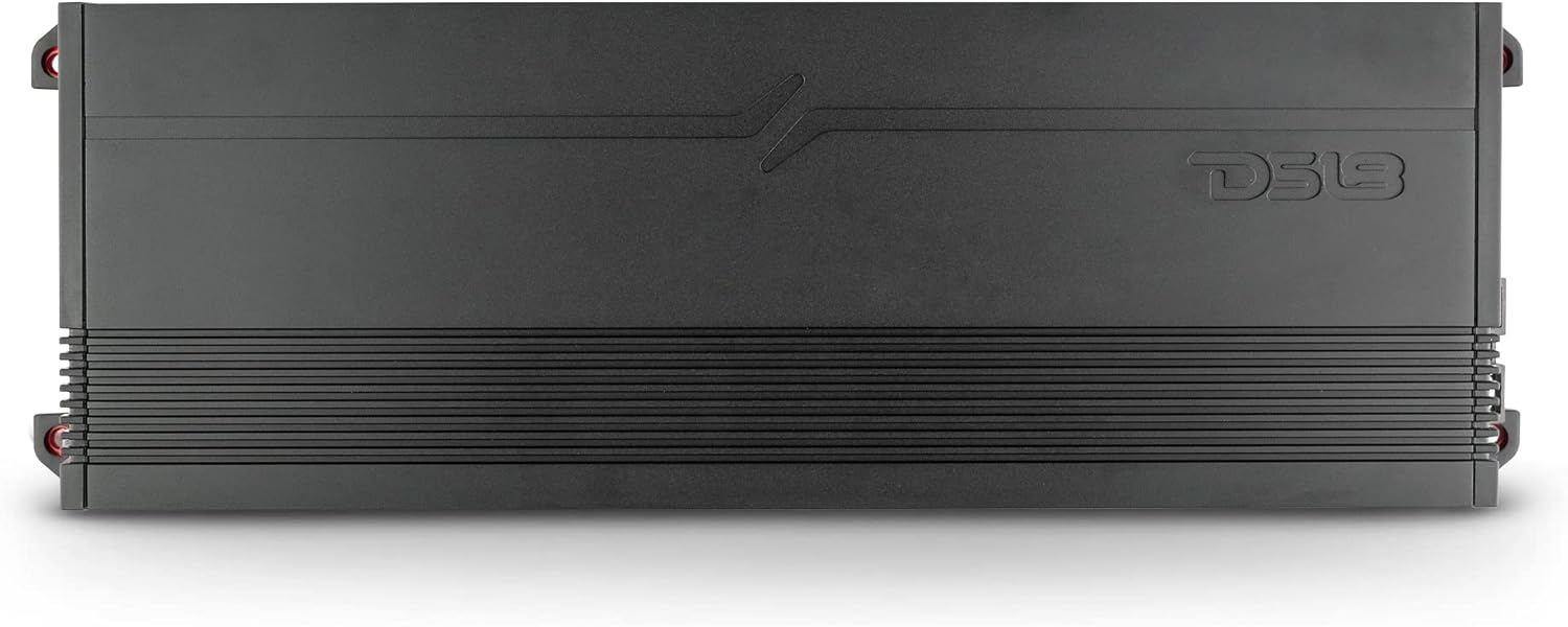 DS18 G8400.4D Car Audio Amplifier 4-Channel Class D Full-Range 8400 Watts Compact Design Easy Installation - Extremely Powerful Amp for Vehicle Sound Systems