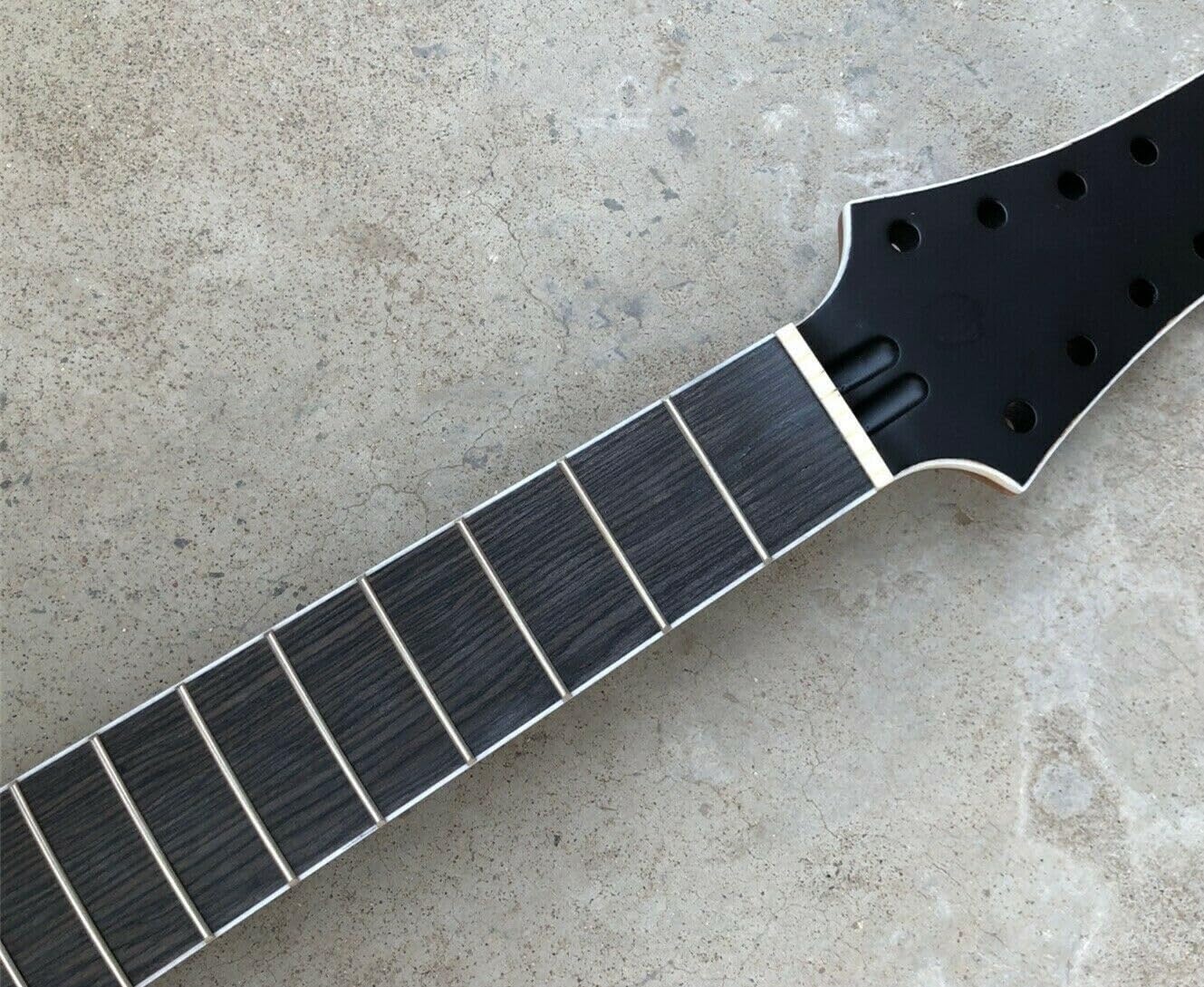 8 String 24frets Guitar Neck Mahogany Tech Wood Fingerboard 25.5 Inch DIY