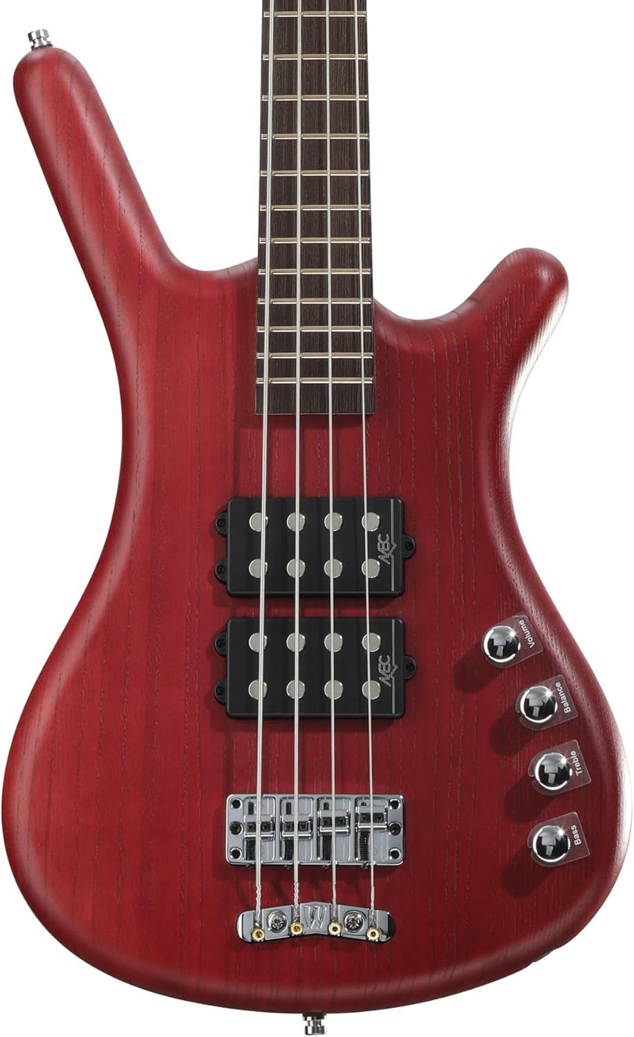 Warwick RockBass Corvette $$ Electric Bass Guitar - Burgundy Red Transparent Satin