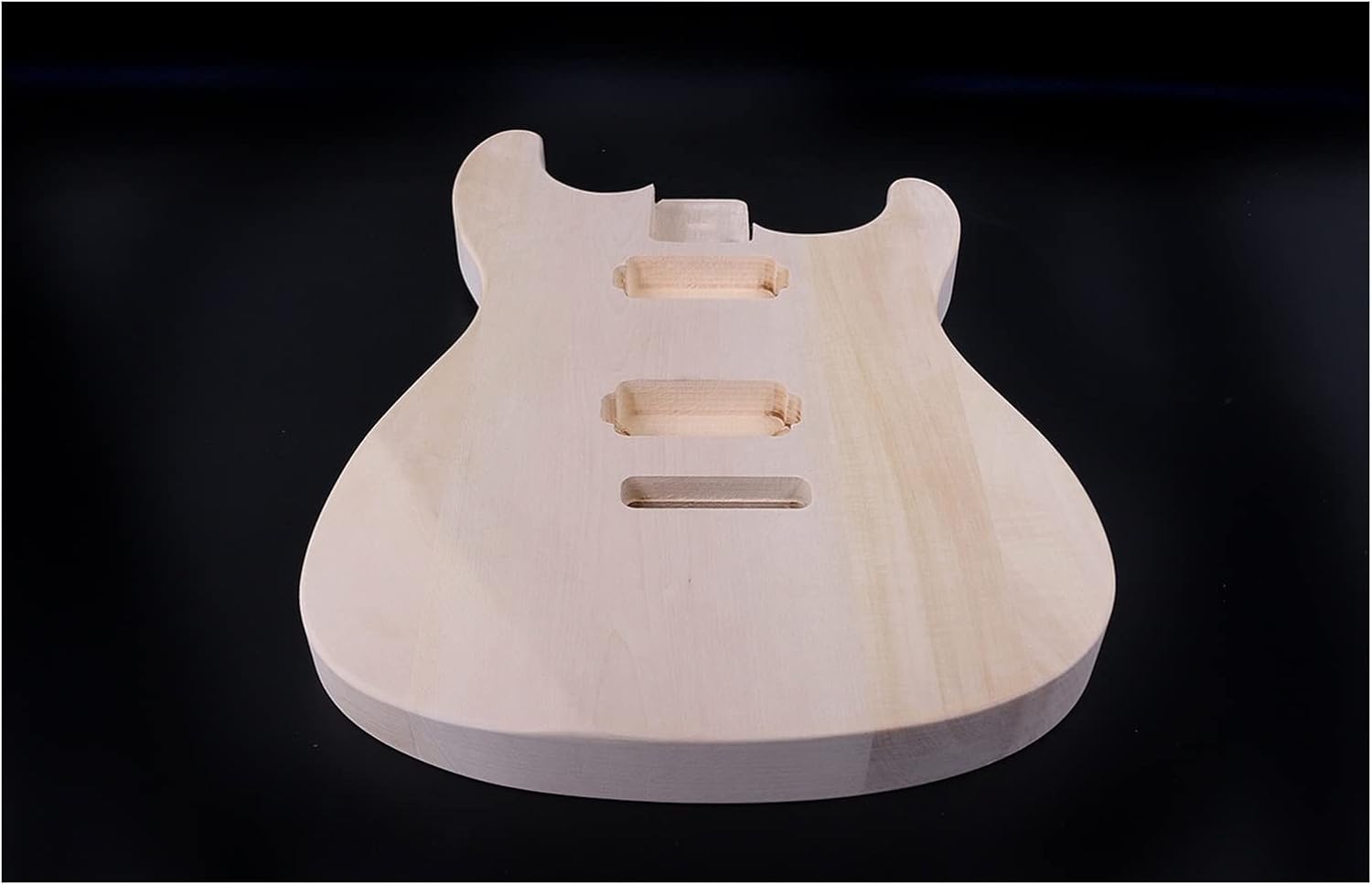 FLFL Fit DIY Electric Guitar Body HH Basswood Guitar Project Hand-Made Unfinished Unfinished Guitar Kit