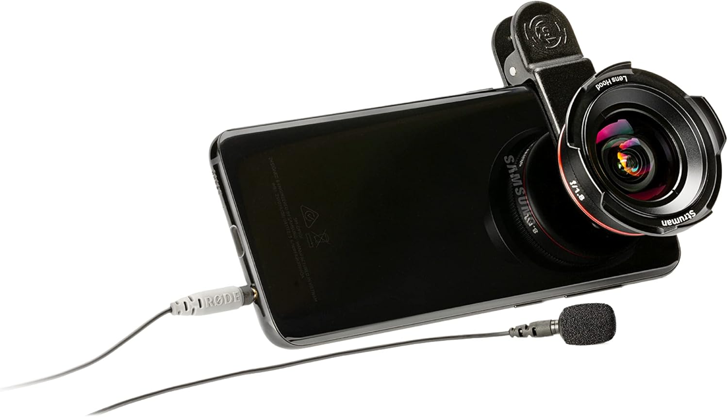 Rode SmartLav+ Lavalier Microphone for Smartphones,Black