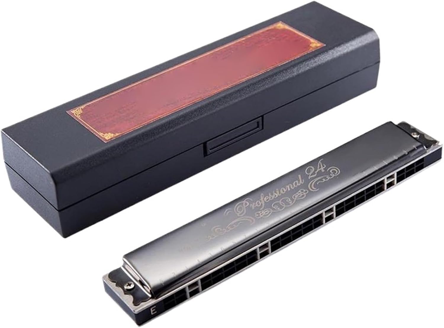 armonica set Woodwind Instrument Mouth Organ Tremolo Harmonica 24-holes Key Of C For Beginners #C/D/#D/E/F/#F/G/#G/A/#A/B(#G)