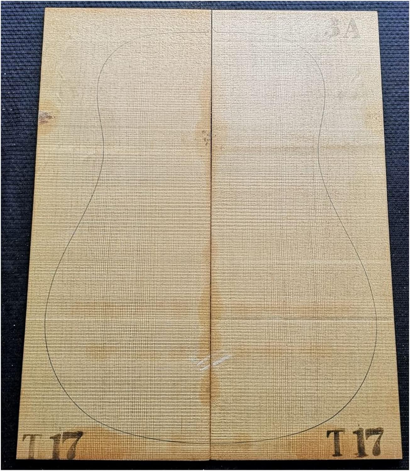 Spruce Veneer Guitar All-Single Guitar Making Materials Guitar DIY Accessory (Color : 16)