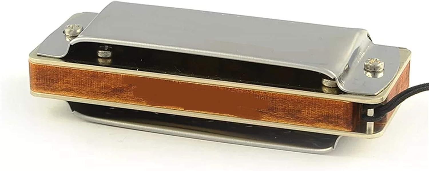 SUOFEILAIMU Blues Folk Standard Diatonic Harmonica 6 Holes 12 Notes Harp Key C Stainless Steel Reeds Wooden Comb Instruments (Color : Folk C)