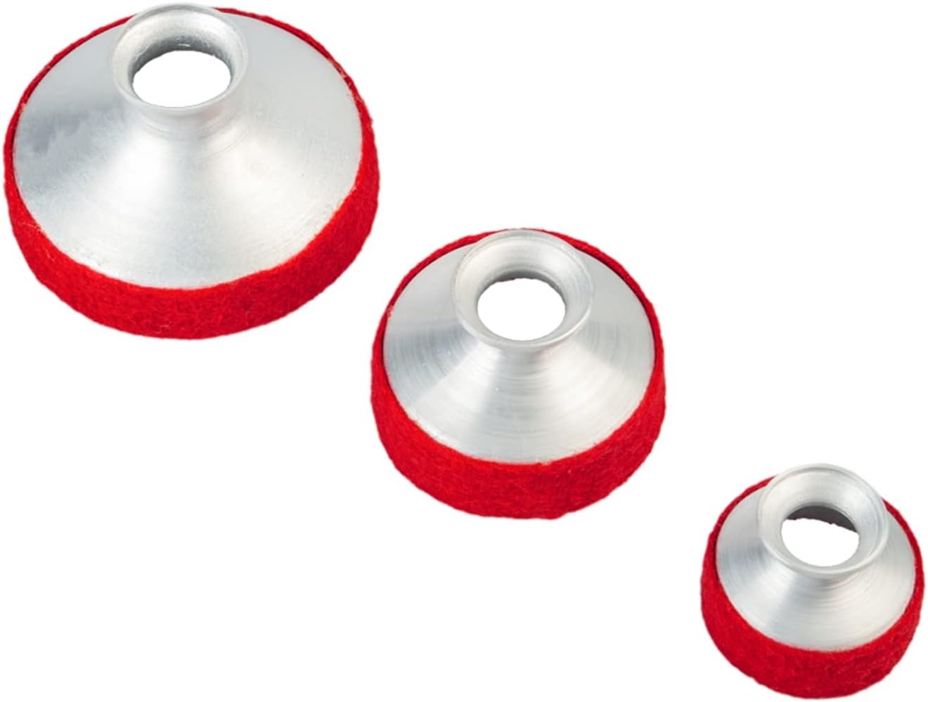 Saxophone Parts 3PCS Lightweight Aluminum Alloy Sax Mute Saxophone Sound Dampener Silencer