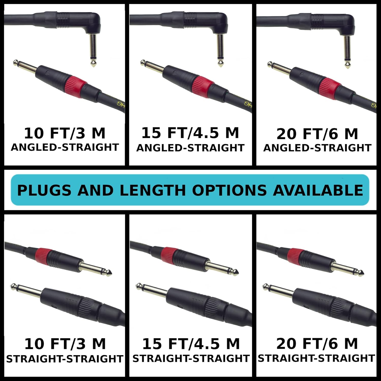 Evidence Audio LYHGSS20 Lyric Instrument Cable, 20-foot