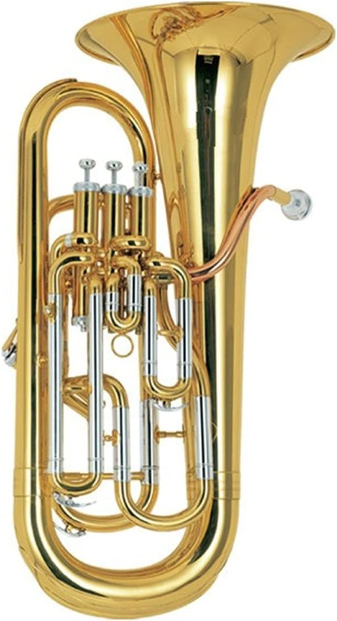 Professional and Cupronickel Tuning Pipe Euphonium with Four Pistons Student Euphonium