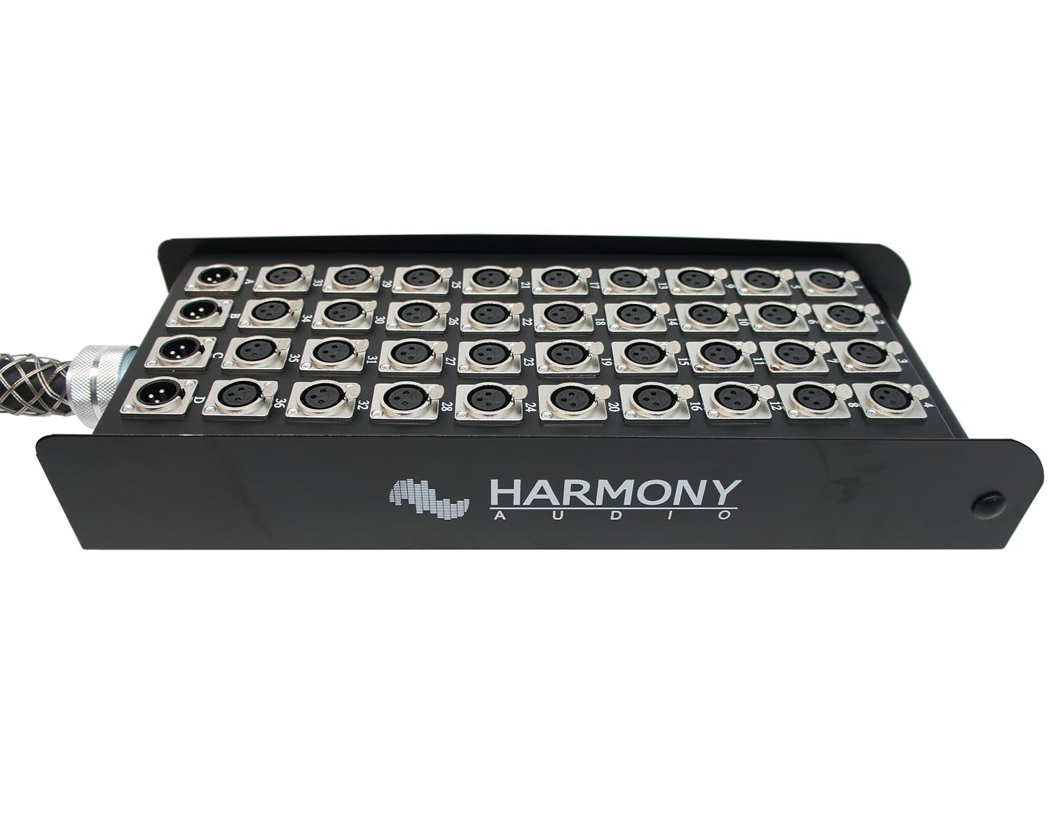 Harmony Audio HA-SB40150 Pro Stage XLR Snake Cable Box 40 Channel - 150 Feet (36 Send, 4 Returns)