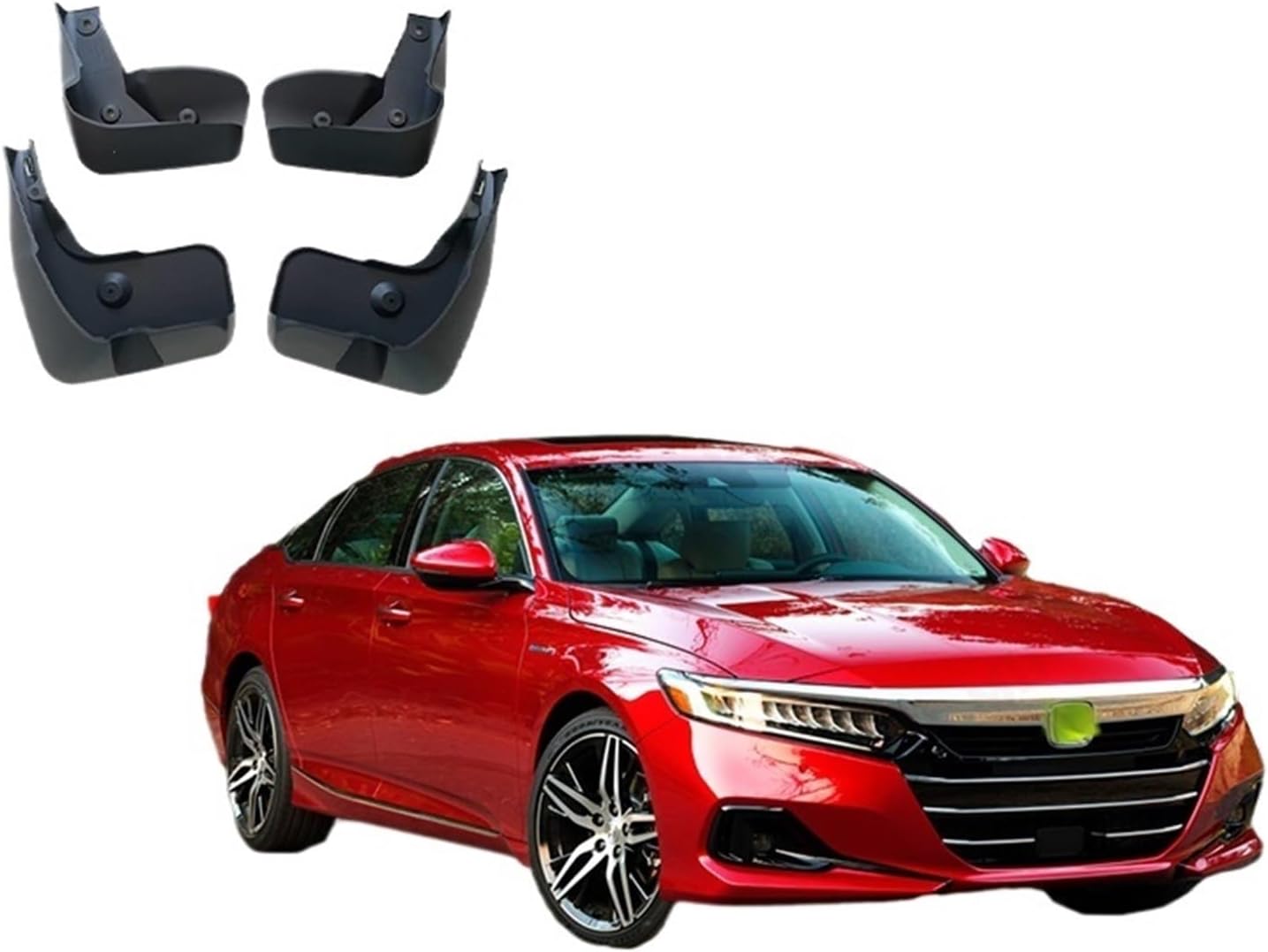 Compatible with Accord 2022-2023 Fender Mudguard Mud Flaps Guard Splash Flap Mudguards Car Accessories