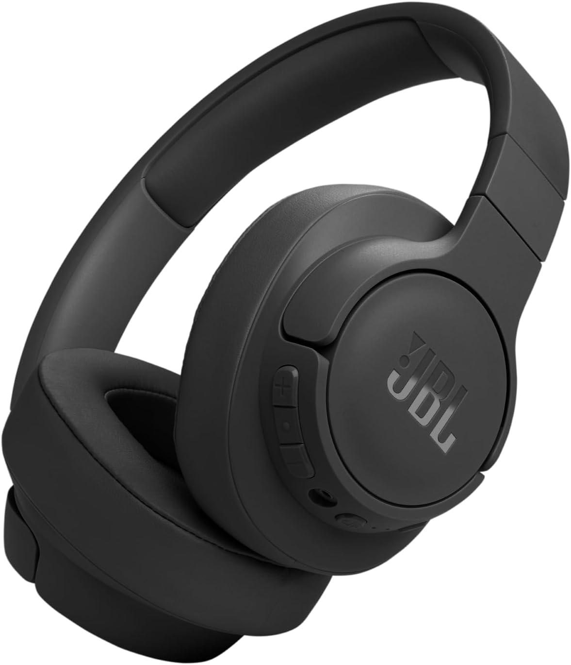 JBL Tune 770NC - Adaptive Noise Cancelling with Smart Ambient Wireless Over-Ear Headphones, Bluetooth 5.3, Up to 70H Battery Life with Speed Charge, Lightweight (Black) (Renewed)