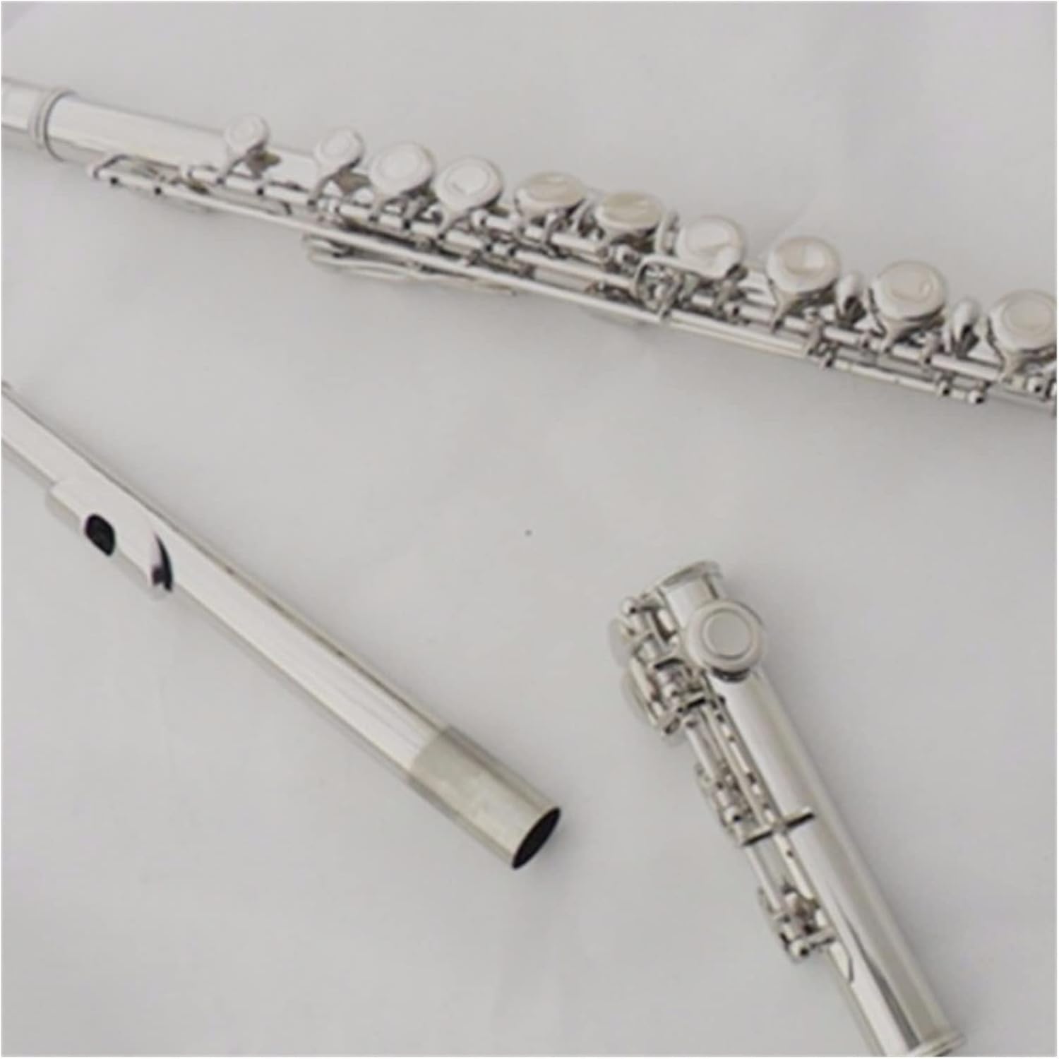 TSTS Flutes Musical Instrument C-Tune Flute Instrument Nickel-Silver Alloy Student Beginner Flute Band Playing Woodwind Instrument