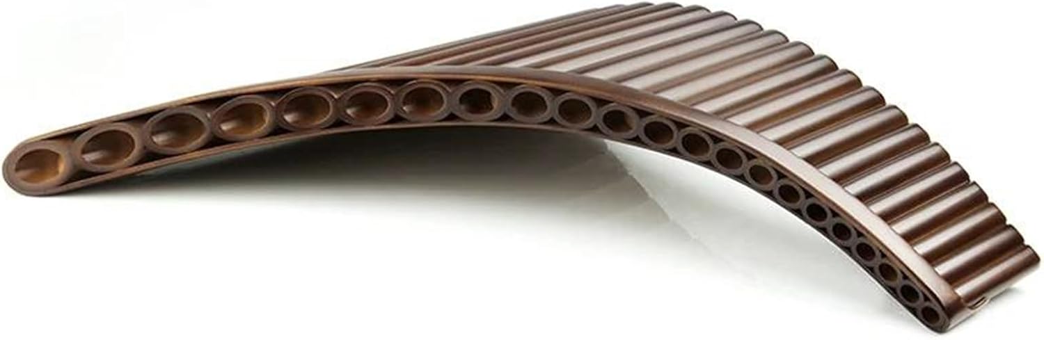 pan flute for beginners Student Pan Flute 22 Pipes Pan Flute Right Hand/Left Hand C Key Pan Pipes Woodwind Instrument Pan Flute (Color : LEFT HAND)