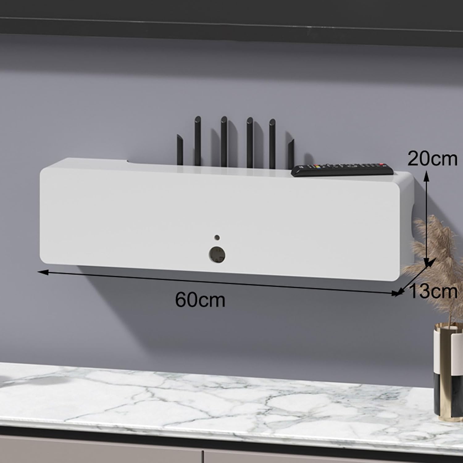 WiFi Router Set top Box CD DVD Players Cable Box Toy Storage Cabinet Wall Mounted TV Cabinet Wall Shelf Floating TV Shelf Game Console TV Stands TV Unit TV Bracket Wall Mount Corner Shelves