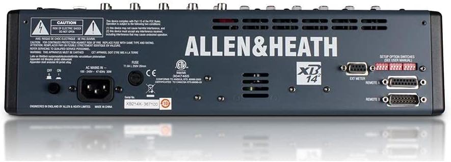 Allen & Heath XB-14-2 10-channel Broadcast Mixer