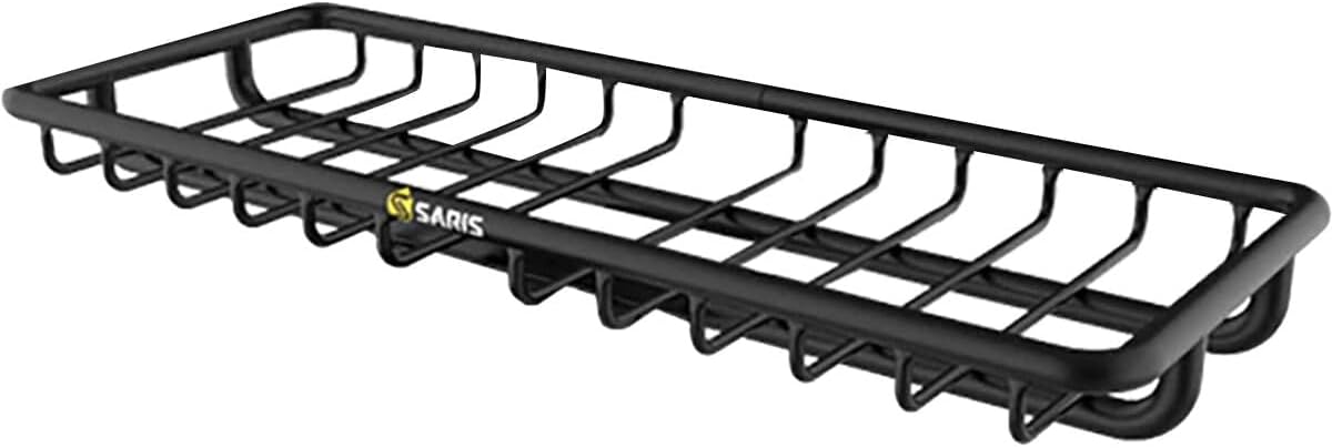 Saris MHS Cargo Basket Tray Modular Hitch System for Cars, Trucks and SUVs, Precision Machined Aluminum and Steel.