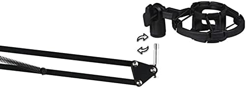 Microphone,Condenser Microphone Host Computer Recording Stand Large Diaphragm Microphone Live Broadcast Equipment Set for Computer Audio Live Broadcast Recording