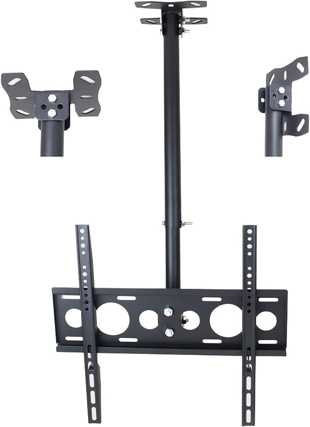 TV Bracket tv Wall Mount Adjustable Wall Ceiling TV Mount, Mount On Flat Roofs Or Sloping Ceilings (1m
