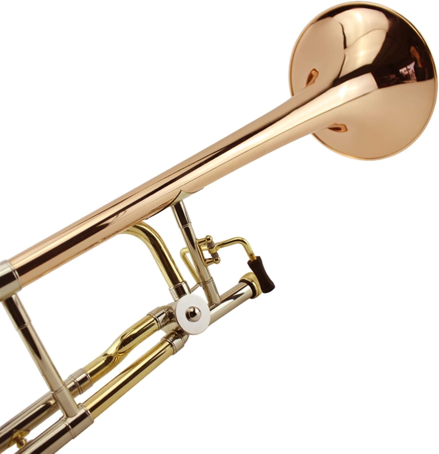 TSTS The Tenor Trombone Instrument with B-Flat Key Sandhi is Suitable for Beginners and Professional Players. Beginner Trombone