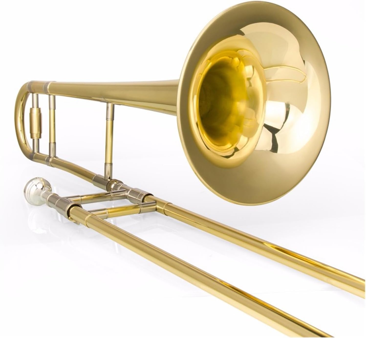 Adult Trombone Instrument Tenor Trombone In B Flat Instrument Gold