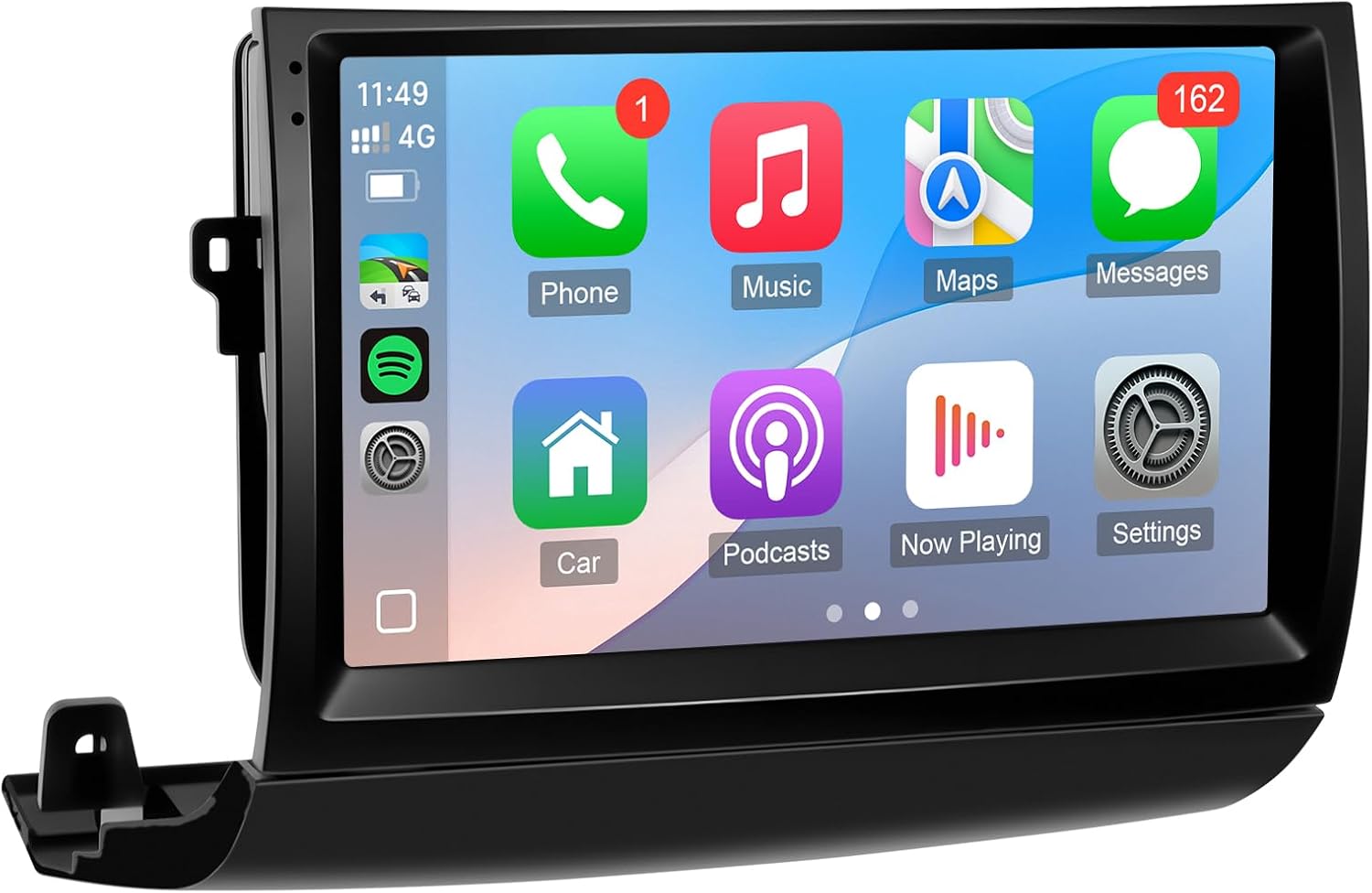 Leadfan Car Stereo Radio for Toyota Prius (Not Fit for JBL Version) 2004 2005 2006 2007 2008 2009, with Wireless Carplay, Android Auto, 9 inch Screen with FM GPS Navigation SWC