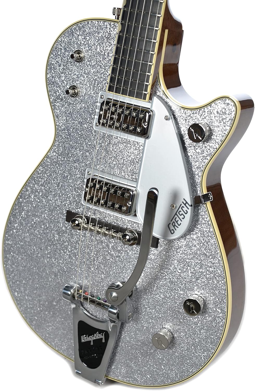 Gretsch G6129T-59 Vintage Select Edition 59 Duo Jet - Silver Sparkle