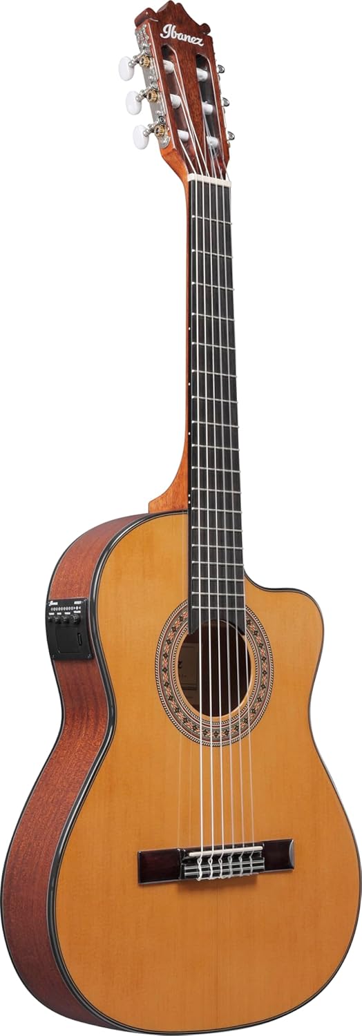 Ibanez GA5TCE3Q 3/4-sized Acoustic-electric Nylon-string Guitar - Natural