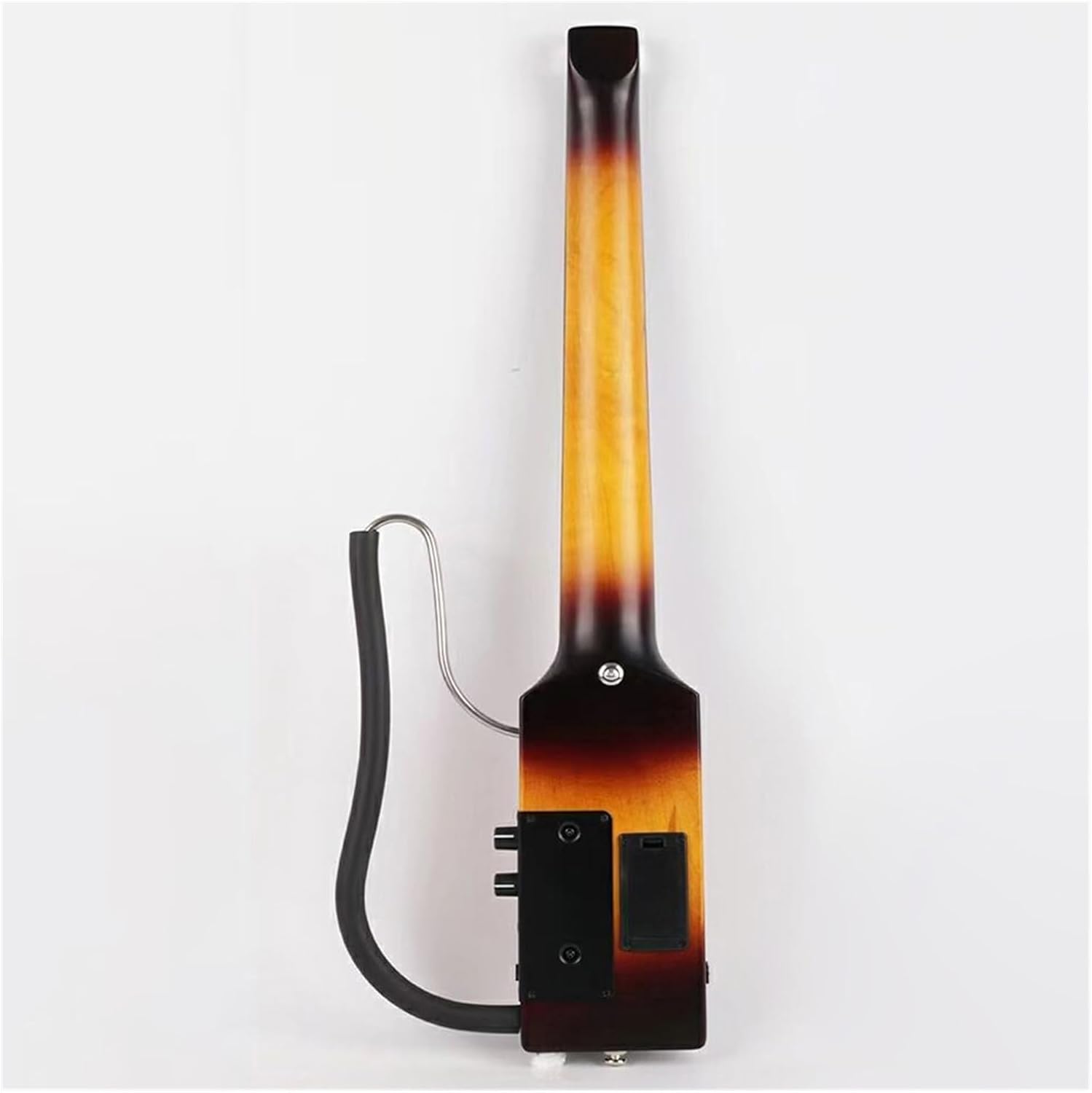 Ultra Short Headless Silent Portable Travel Electric Guitar Maple Body Rosewood Fingerboard Professional Headless Guitar (Color : 03)