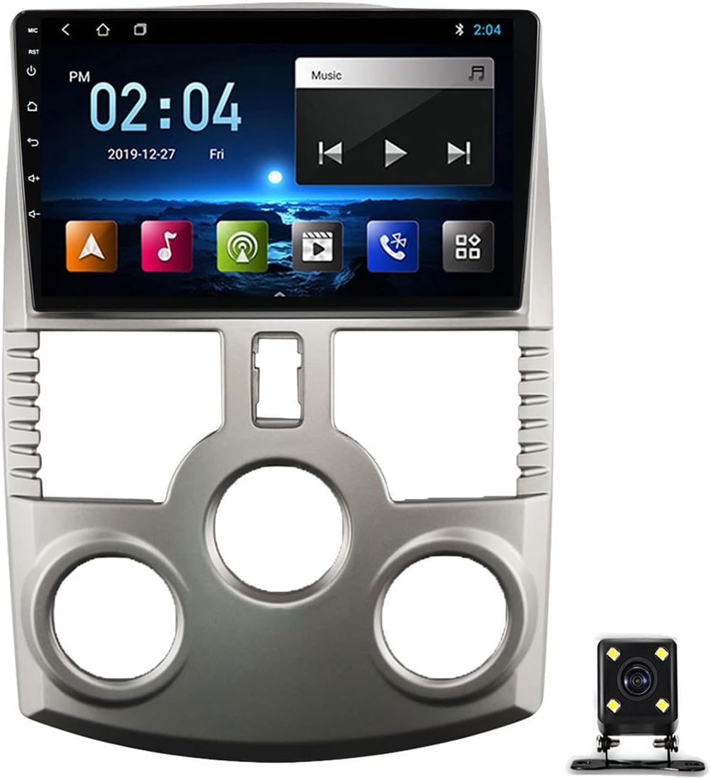 9 Inch Car Stereo Bluetooth Car Radio Touch Screen Entertainment Multimedia MP5 Player for Toyota Rush 2006-2016 with Hands Free Calling Support Mirror Link/USB/SWC/Carplay