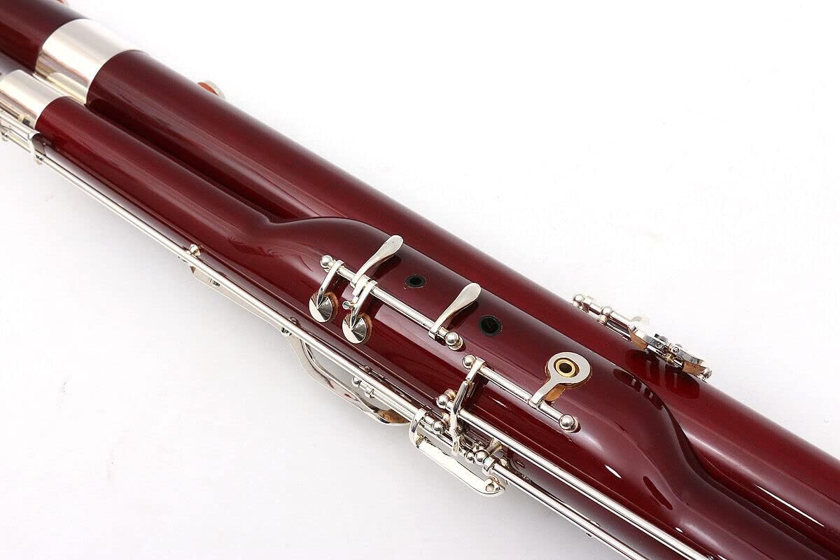 Advance C Key Bassoon Maple Wood C tone Silver plated 26 Keys Bassoon Woodwind Instrument with Case Accessories