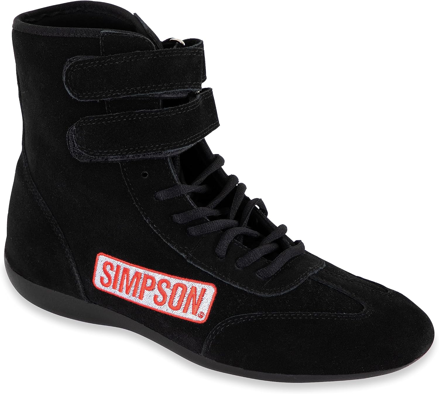 Simpson mens High-top automotive racing apparel, Black, 10 US