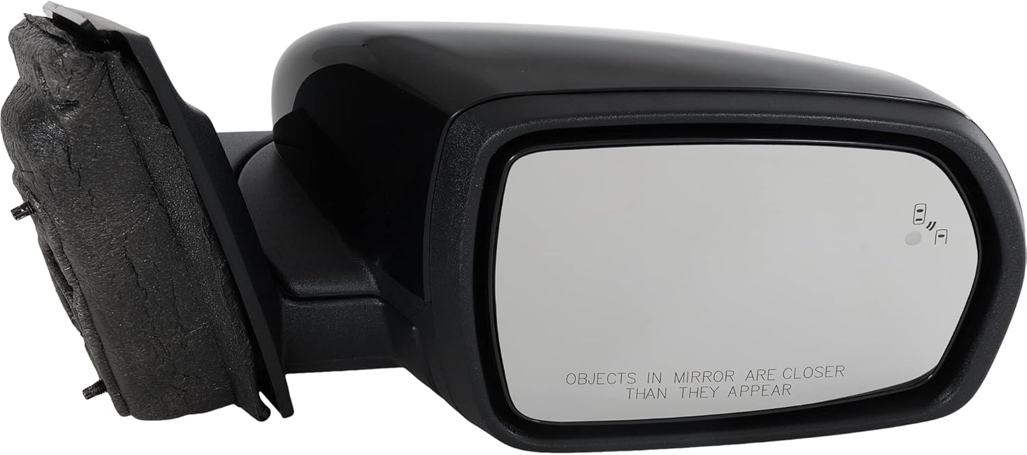 Garage-Pro Passenger Side Power Heated Mirror For Ford Edge 2015-2023, Signal Light, Blindspot Monitor, Memory & Puddle Lamp, Paintable, car side mirror blindspot, automotive exterior accessories