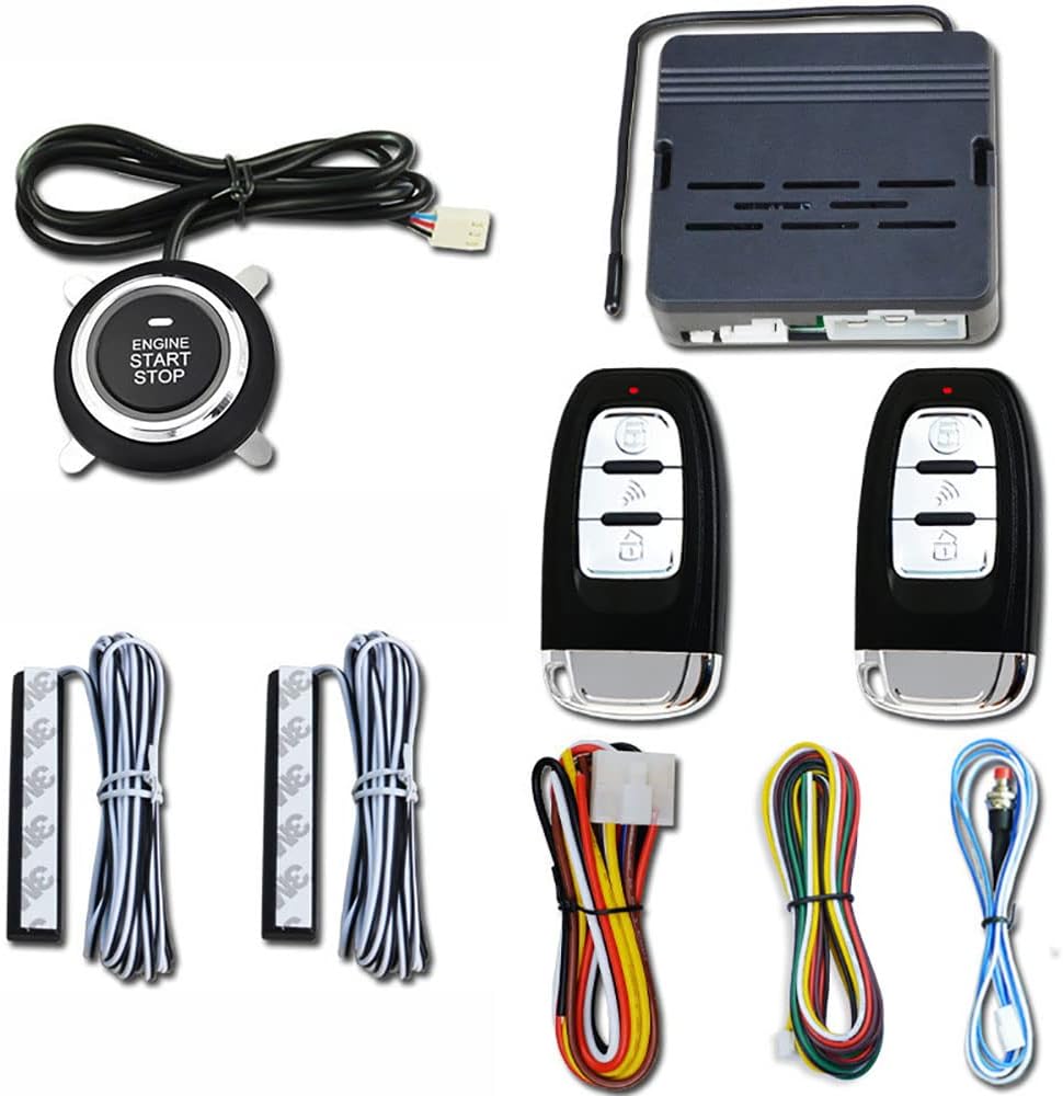 Remote control starter with 164ft range lock/unlock control Universal for 12V cars Car Keyless Entry Engine Start