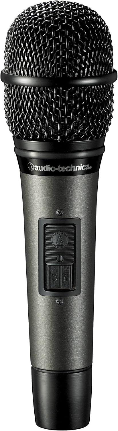 Audio-Technica ATM610a/S Pro Hypercardioid Dynamic Handheld Microphone with MagnaLock On/Off Switch, 600ohms Impedance, 40Hz-16kHz Frequency Response