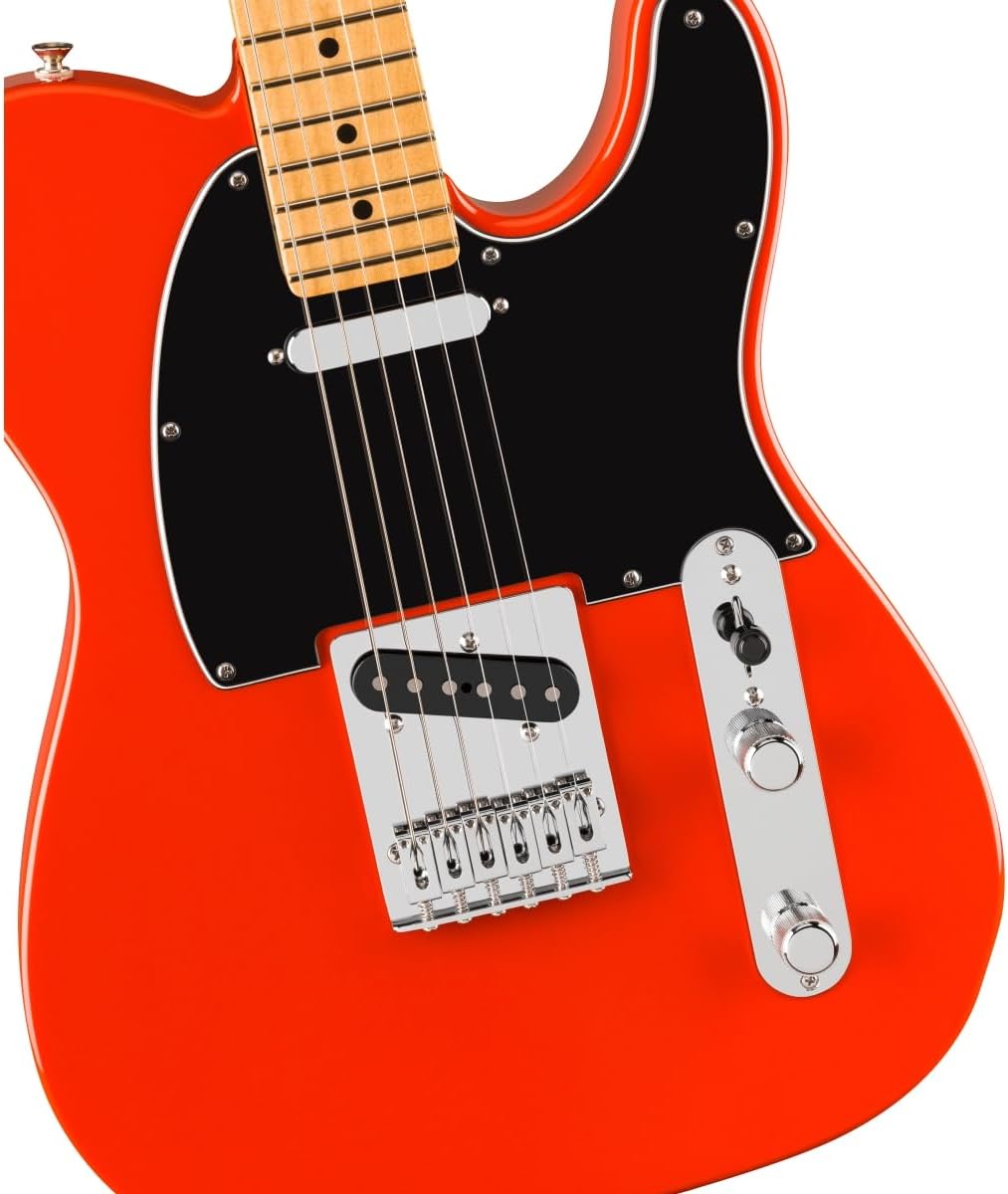 Fender Player II Telecaster Electric Guitar - Coral Red with Maple Fingerboard