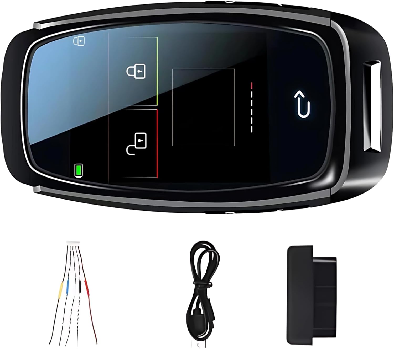 Smart LCD Key for Cars, 2 in Touch Screen, Long Battery Life, Keyless Entry System, Gift Box Included, Compatible with One-Key Start Vehicles