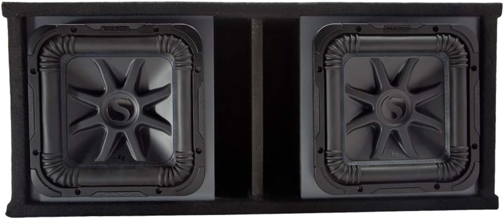 KICKER L7S12 Solo-Baric Car Audio Subwoofers and Ported Sub Enclosure