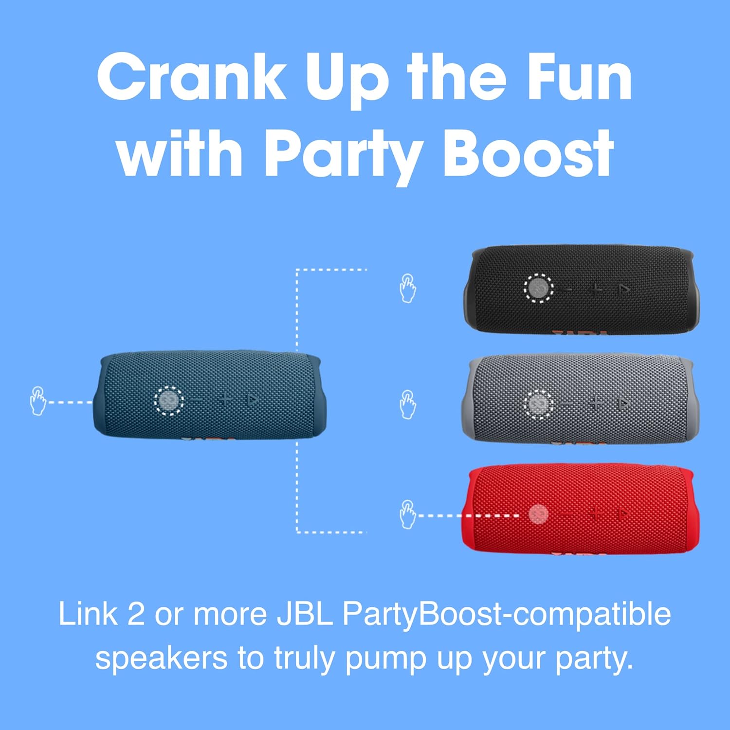 JBL Flip 6 - Portable Bluetooth Speaker, Powerful Sound and Deep Bass, IPX7 Waterproof, 12 Hours of Playtime, Speaker for Home, Outdoor and Travel (White) (Renewed)