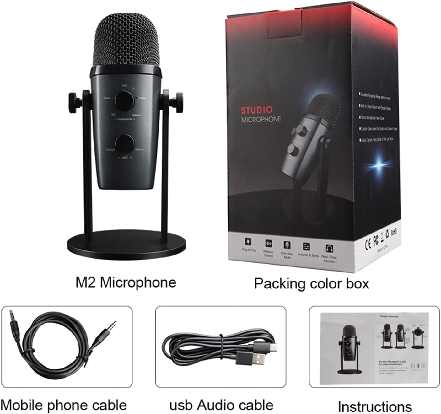 Microphone Blink 500 RX Dual-Channel Camera-Mountable Wireless Mic Receiver for Cameras, Mobile Devices Suitable for Anchor, Dubbing Studio, Recording, st