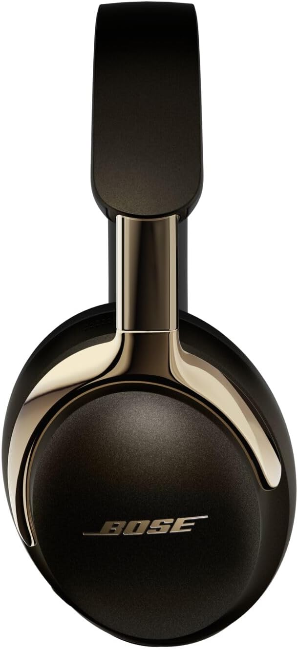 Bose New QuietComfort Ultra Bluetooth Headphones (2nd Gen), Wireless Headphones with Spatial Audio, Over Ear Noise Cancelling with Mic, Up to 30 Hours of Play time, Desert Gold - Limited Edition Color