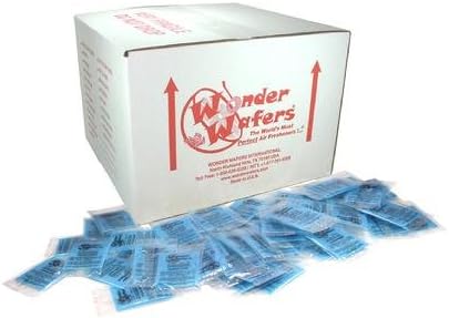 Super Wonder Wafers 1000 CT Individually Wrapped Air Fresheners Cinnamon Spice