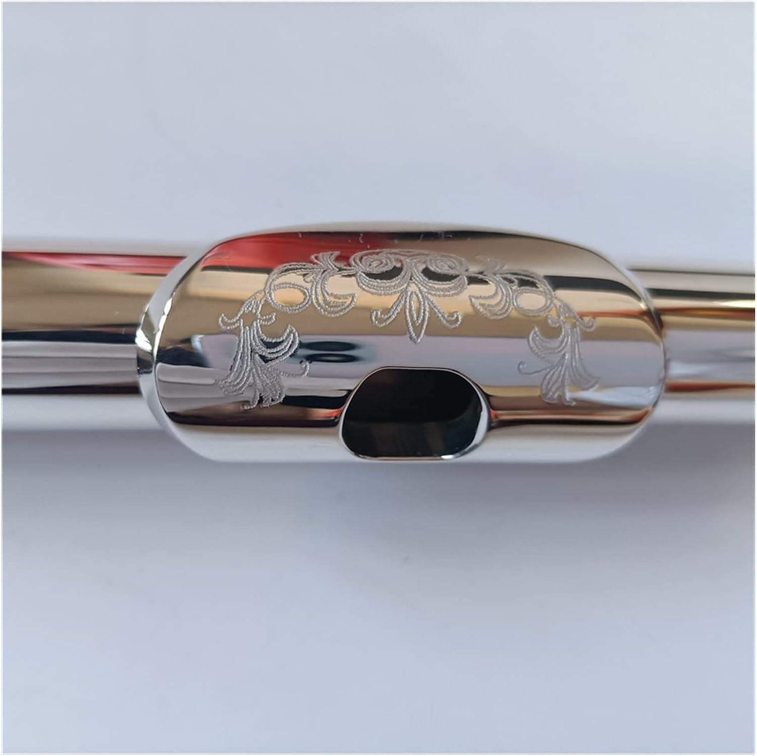 Flutes Flute Silver Plating 17 Holes C Key Cupronickel Woodwind Instrument Padded Bag