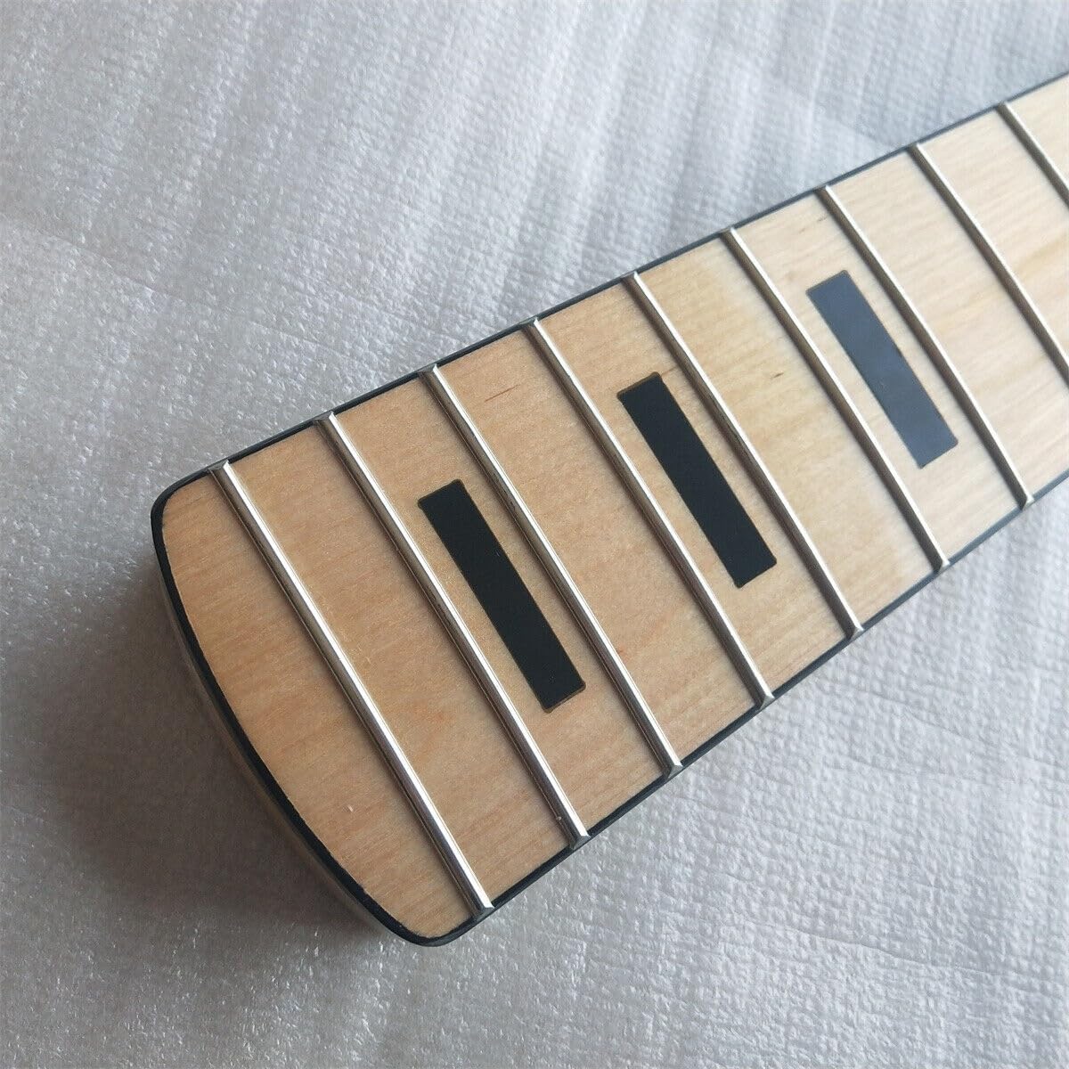 72mm Heel Width Maple 20 Fret 5 String Bass Guitar Neck Maple Fingerboard(MapleFretboard)