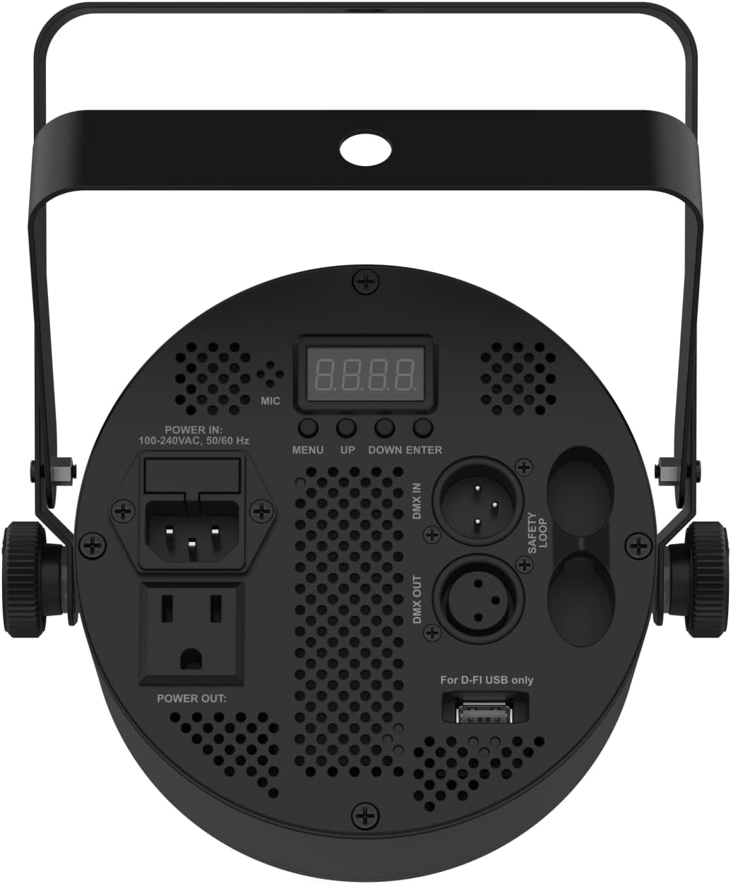 SlimPar Q6 ILS low-profile, high-output quad-color (RGBA) LED Par