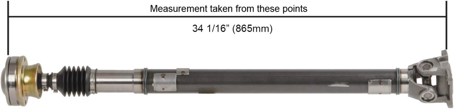 Cardone 65-3004 Remanufactured Driveshaft Prop Shaft
