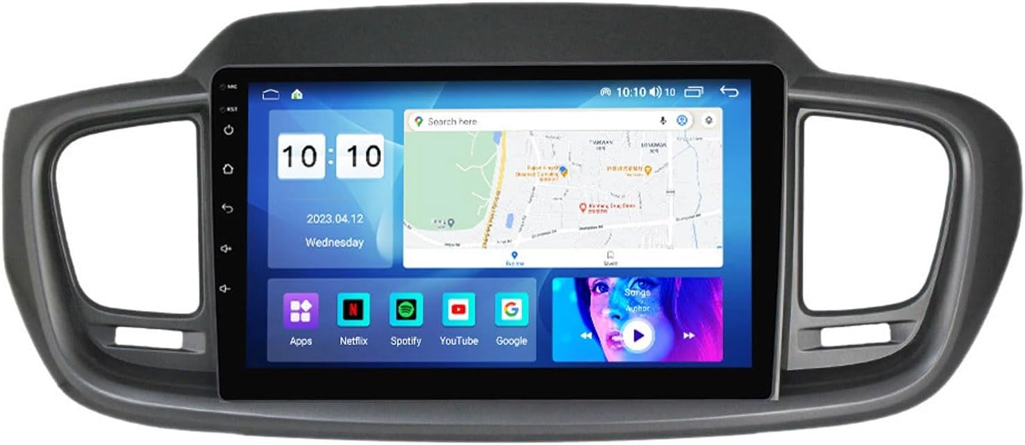 GPS Navigation Car Stereo for KIA Sorento 2014-2017 Support Bluetooth FM Radio Car Play DSP RDS Android Auto for 10 inch Android 12