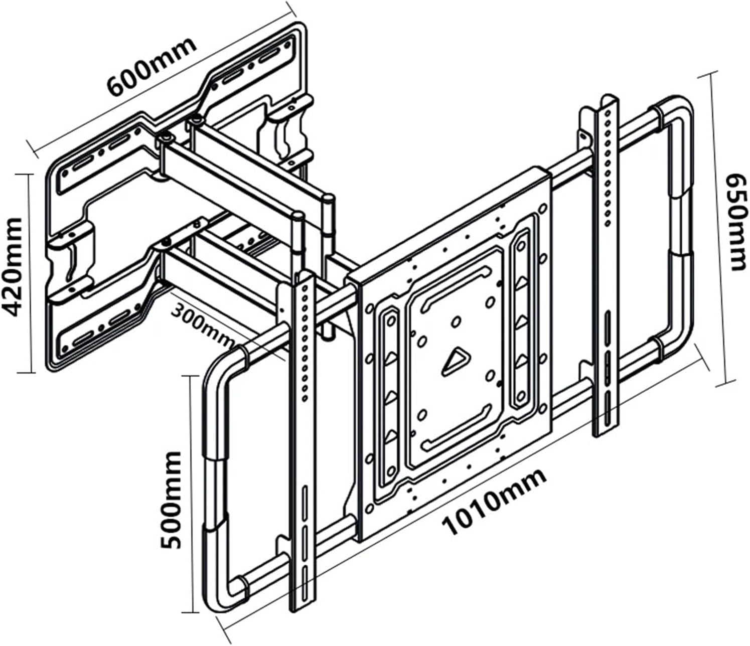 Tv Wall Bracket 50-120