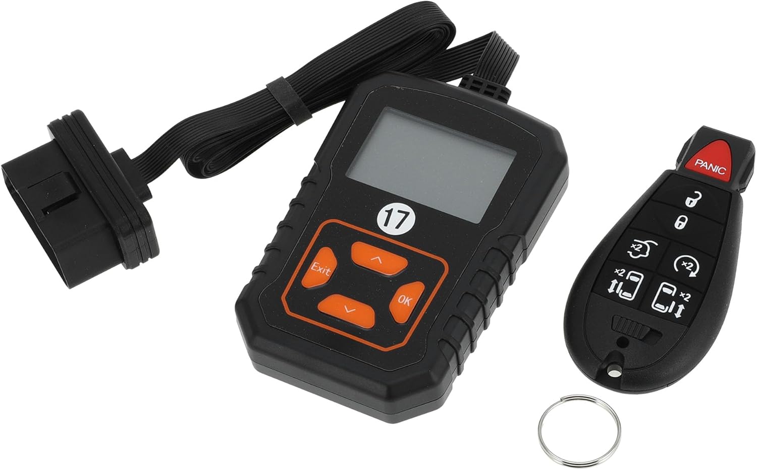 ACROPIX M3N5WY783X Keyless Entry Remote Key Fob for Dodge Grand Caravan 2008-2016 433 Mhz Replacement Car Key Kit DIY Tool 7 Button