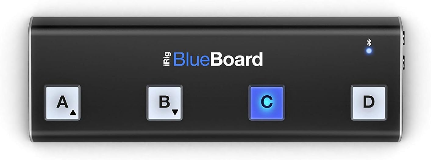 IK Multimedia iRig Blueboard Wireless Floor Controller for iOS and Mac