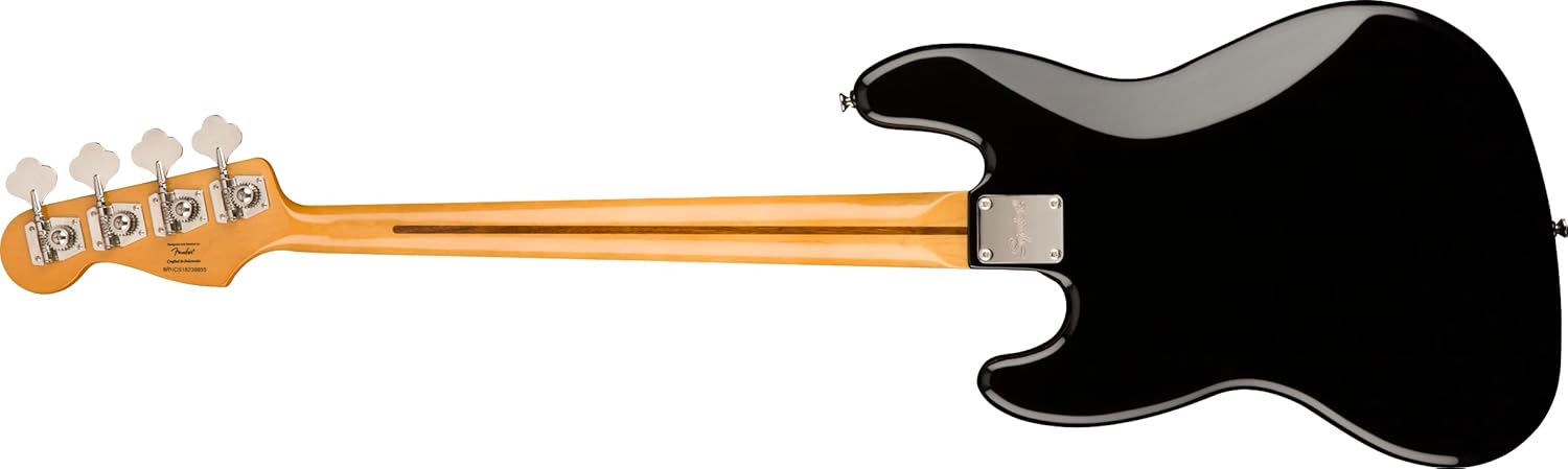 Squier Classic Vibe 70s Jazz Bass, Black, Maple Fingerboard